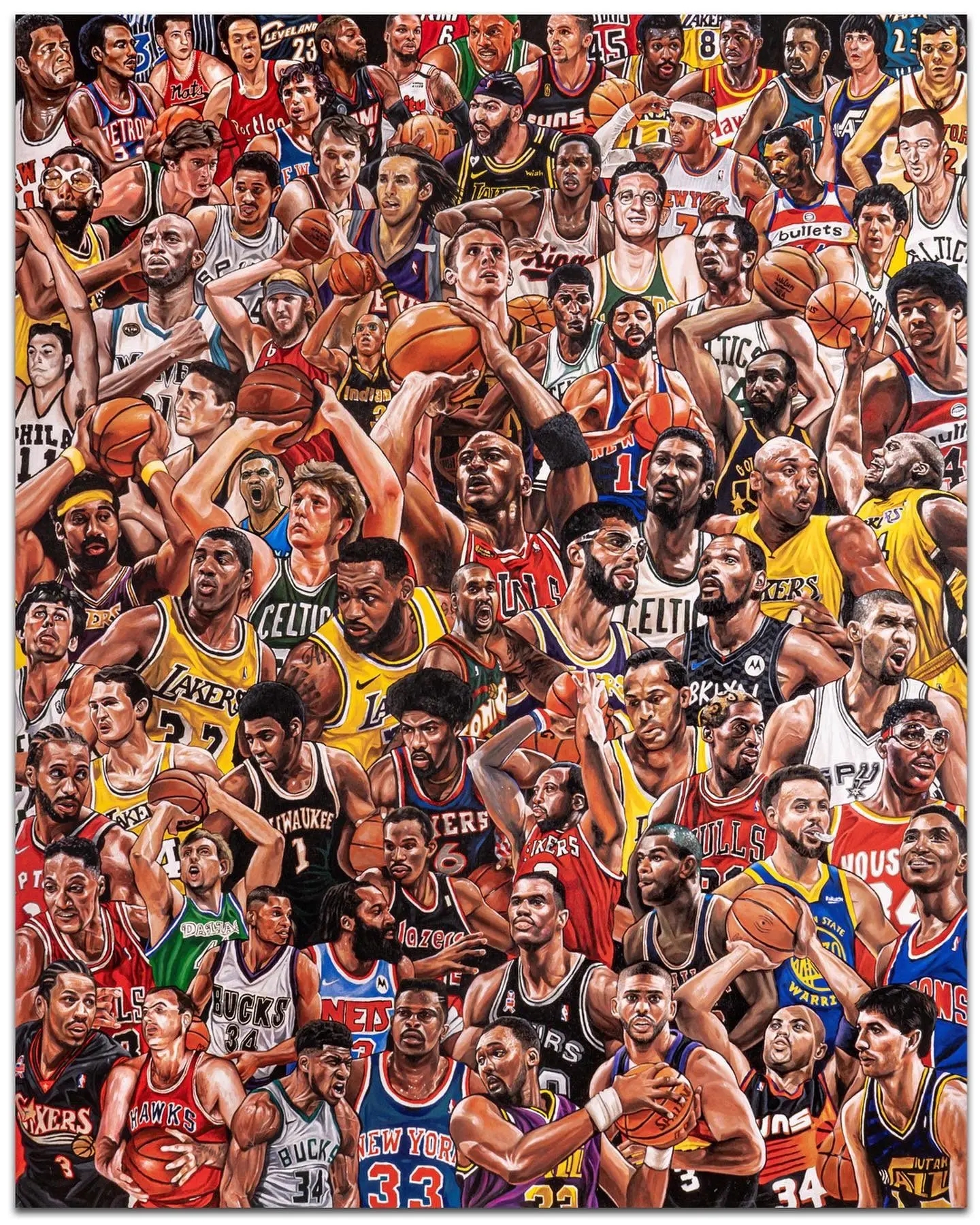  你是因?yàn)槟膫€球星或哪場比賽愛上的NBA？