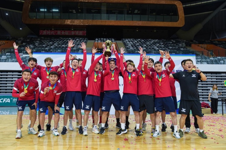  寧夏平羅恒利2-1杭州臨平吳越錢唐，首奪全國五人制錦標賽冠軍