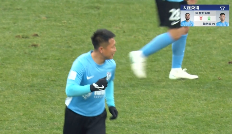  隊長來了！38歲閻相闖替補登場，上演賽季&重返中超首秀！
